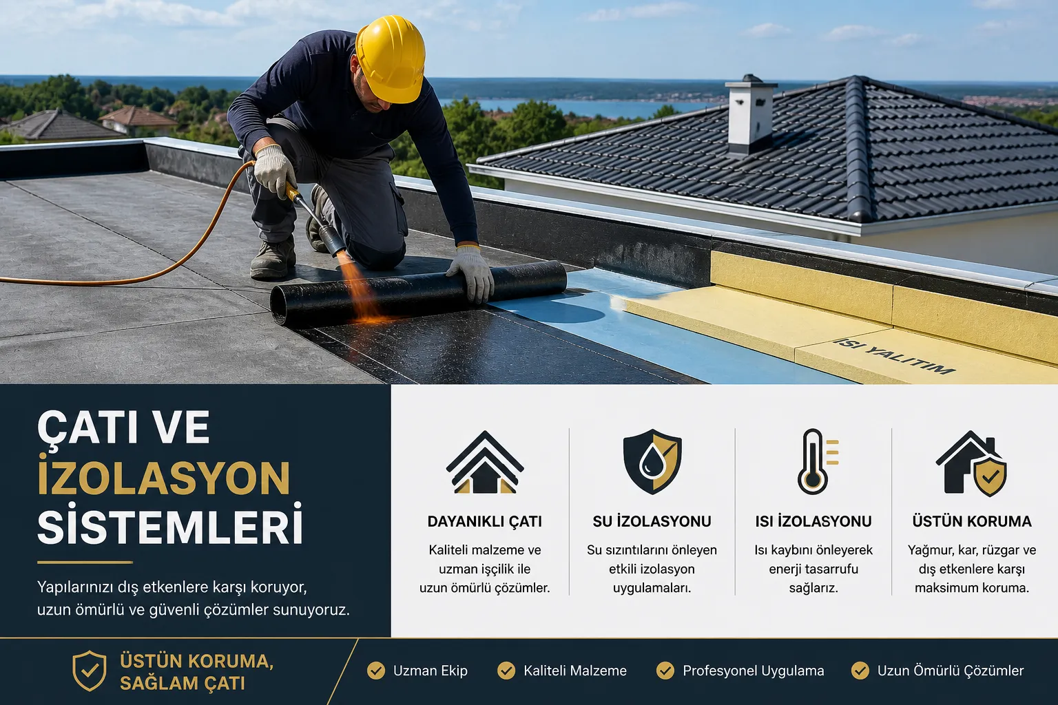 Çatı ve İzolasyon Sistemleri - Yol Yardım Hizmeti